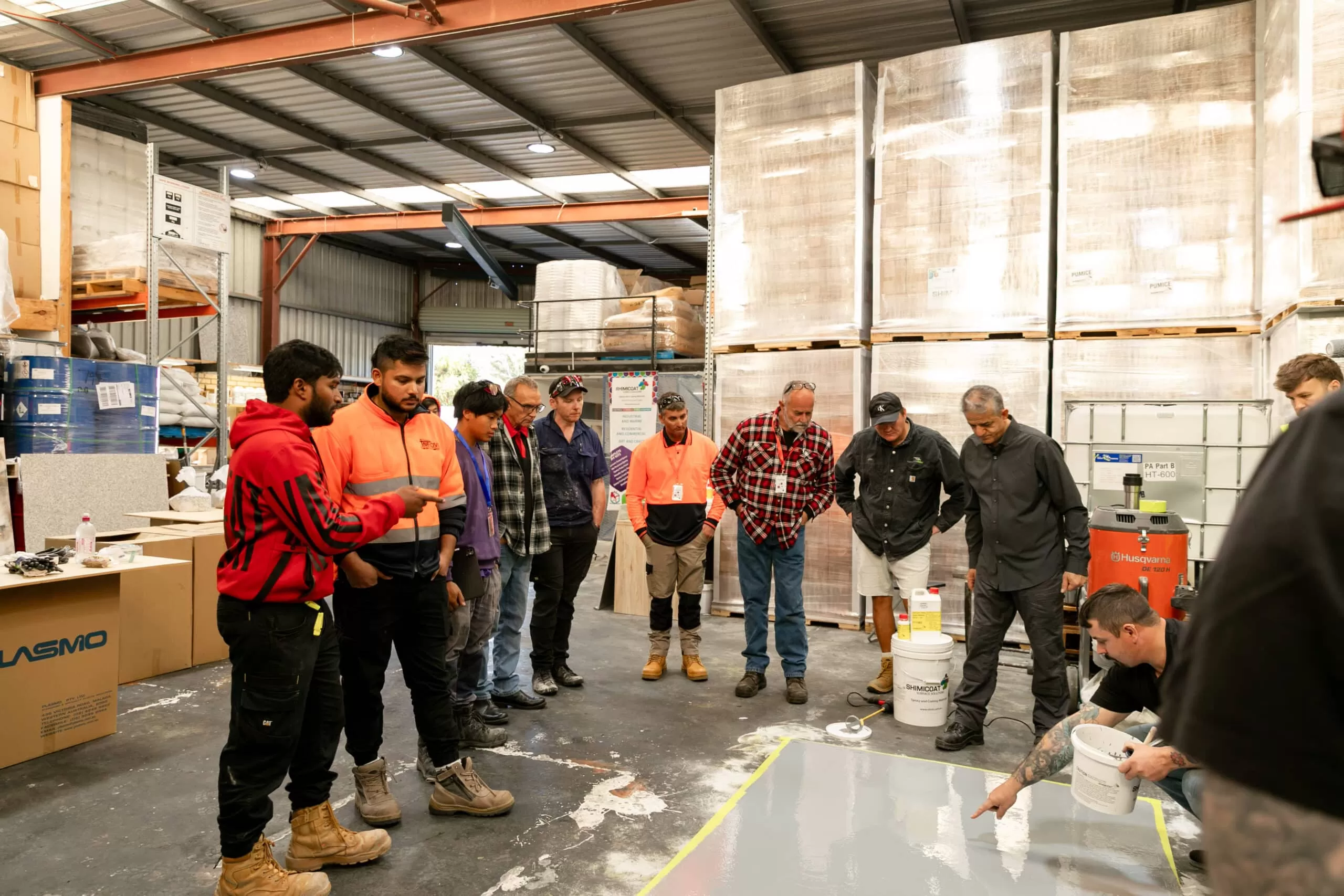 Group learning session